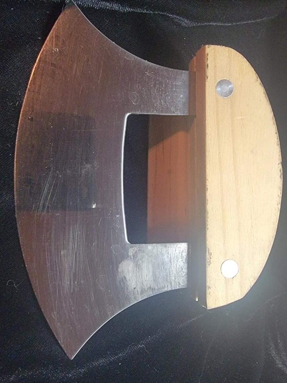 Alaska Ulu Company Alaskan Ulu Knife Wood Handle & Display Stand w/ Box - Picture 3 of 5